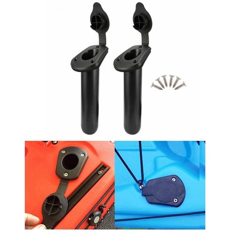 2pcs flush mount fishing rod - fishing,