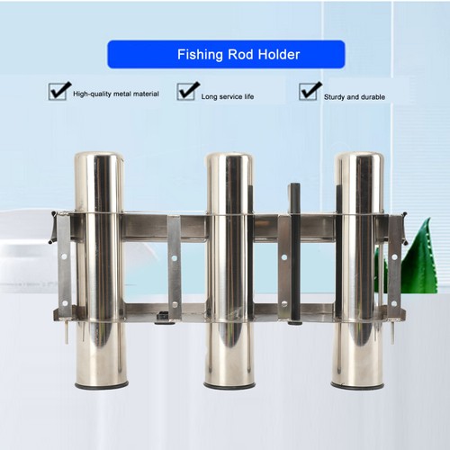 Fishing rod holder stainless - rod,