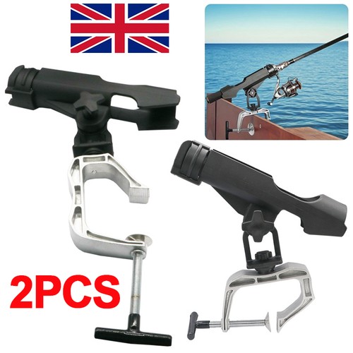 Fishing rod holder clamp - holder,