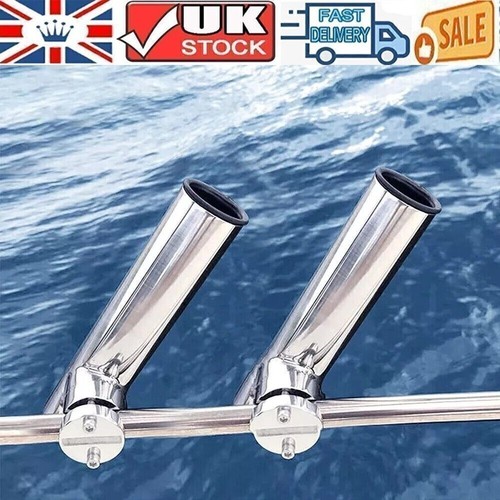 Boat fishing rod - 2x, holder