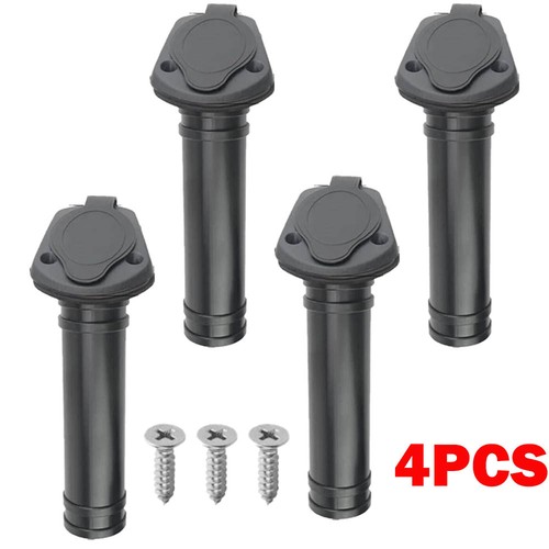 4pc plastic flush mount - plastic,