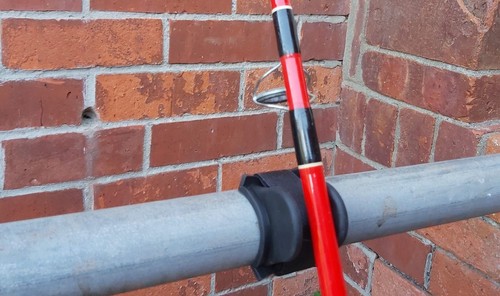 Sea fishing rod rest - , pier