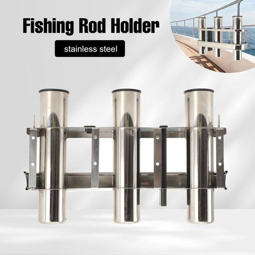 Tube boat fishing rod holder - 3,